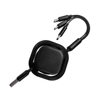 VORTEX 3-in-1 Retractable USB Charging Cable 04