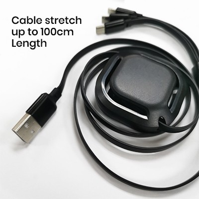 VORTEX 3-in-1 Retractable USB Charging Cable 08