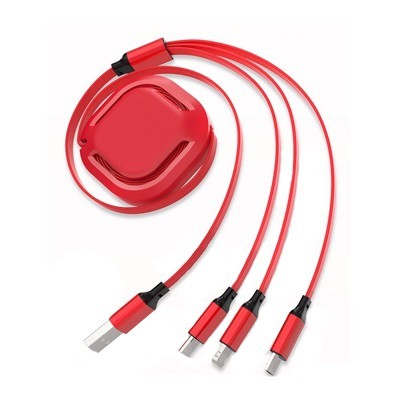 VORTEX 3-in-1 Retractable USB Charging Cable 09