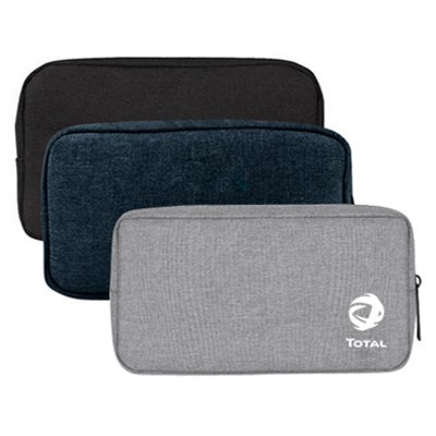 Water Repellent Travel Gadget Pouch - L Size 01
