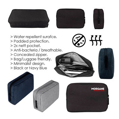Water Repellent Travel Gadget Pouch 08
