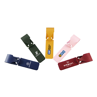 WE PU Leather Luggage Tag Holder 01