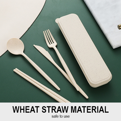 WHEAT 4-in-1 Colour Eco-Cutlery Set 04