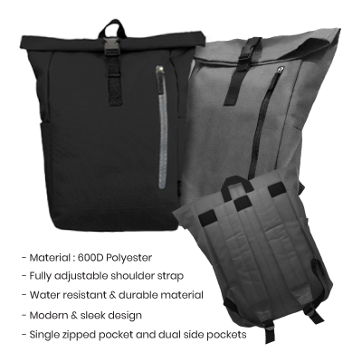 WOLLEY Buckle Backpack 10