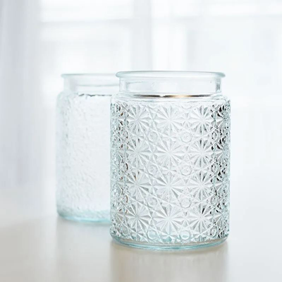 Wooden Lid Glass Canister - 700ml 05