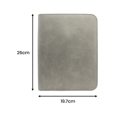 Zippered 10 Key Leather Organizer with Cards Holder 07